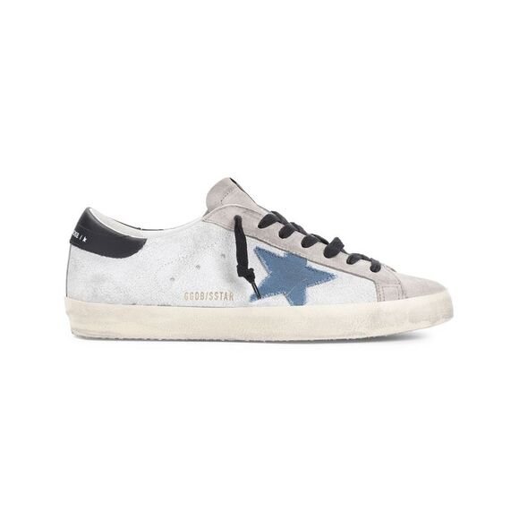 Superstar White Leather Sneakers for Men - Picture 1 of 4